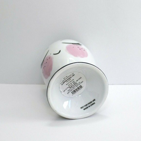 Threshold Face Porcelain Planter Pencil Makeup Brush Holder Cup - Picture 4 of 4